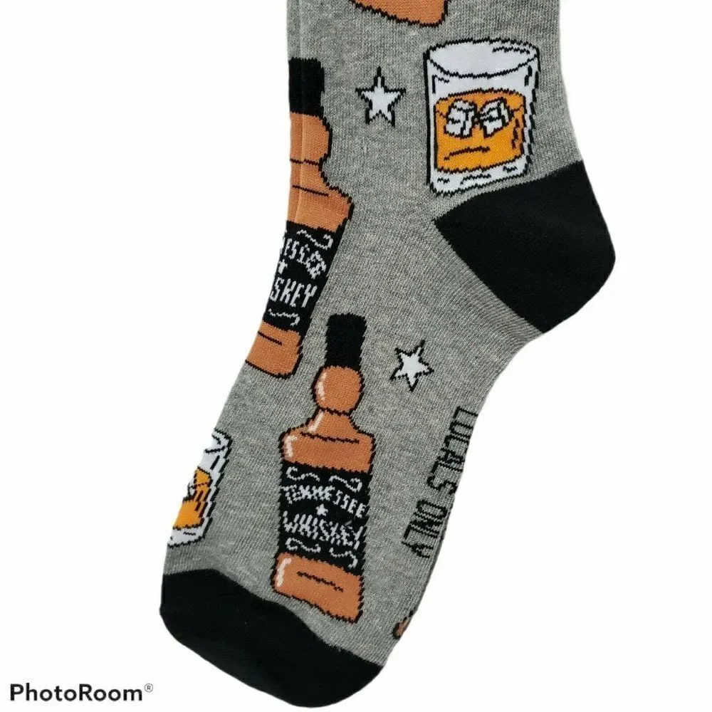 Locals Only Crew Socks Tennessee Whiskey Business‎